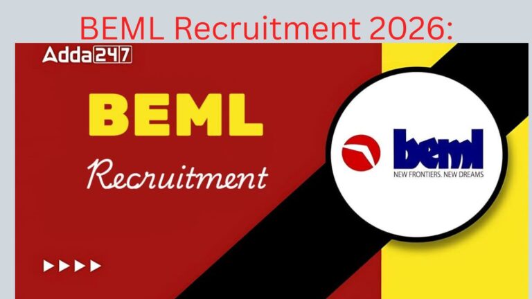 BEML Recruitment 2026